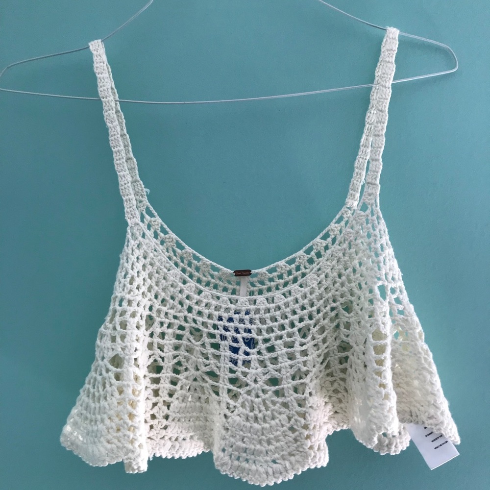 Free people knit crop top